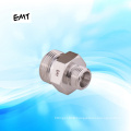 EMT hydraulic stainless steel transition joint metric male reducer